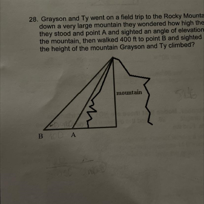 Grayson and Ty went on a fieldtrip to the Rocky Mountains. After a strenuous climb-example-1