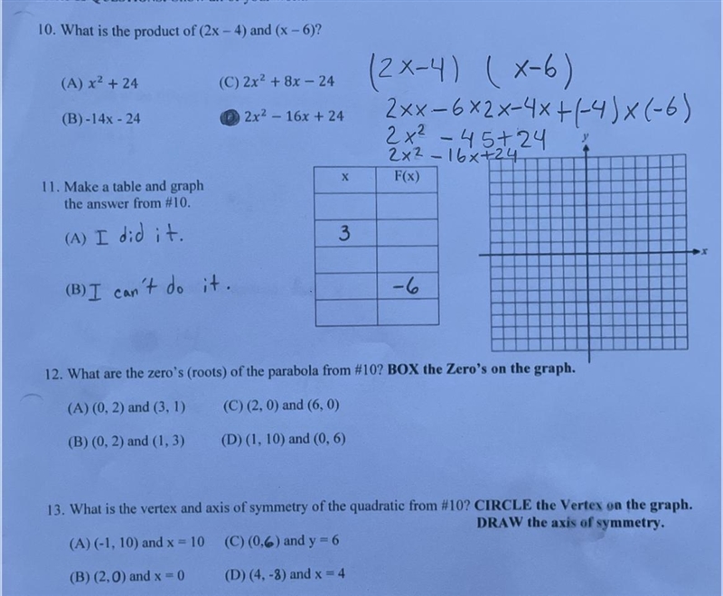 I don’t know what to do and don’t know what to fill in the table and I suck at graphing-example-1