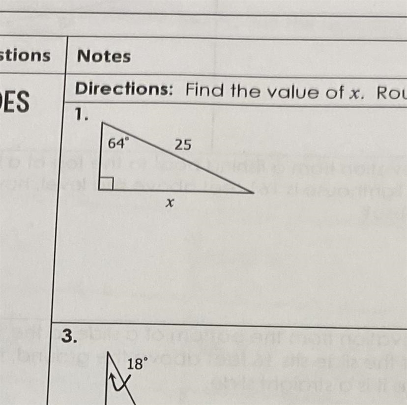 Find the value of X. Round to the nearest tenth HELP ASAP!!!!-example-1