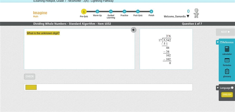 What is the unknown digit?-example-1