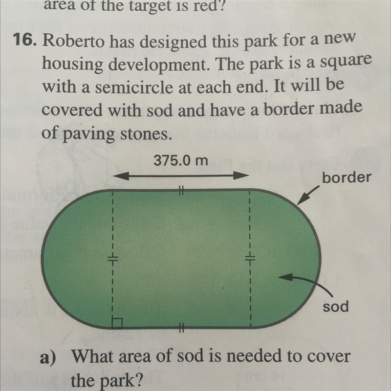 And how do I find the area of the circle?-example-1