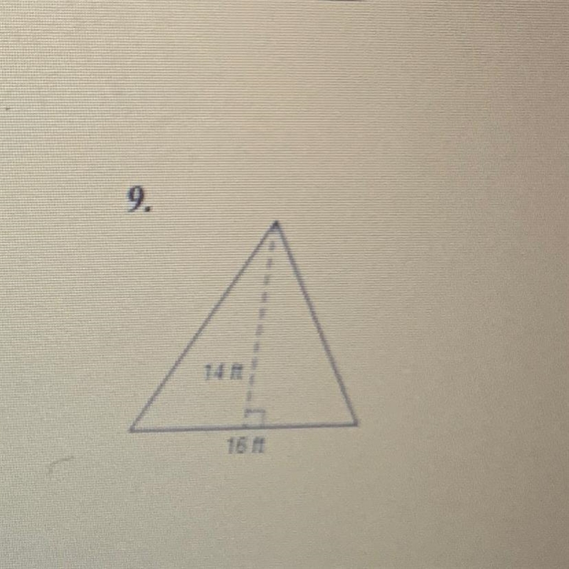 Helppp - find the area of each figure & round to the nearest tenth-example-1