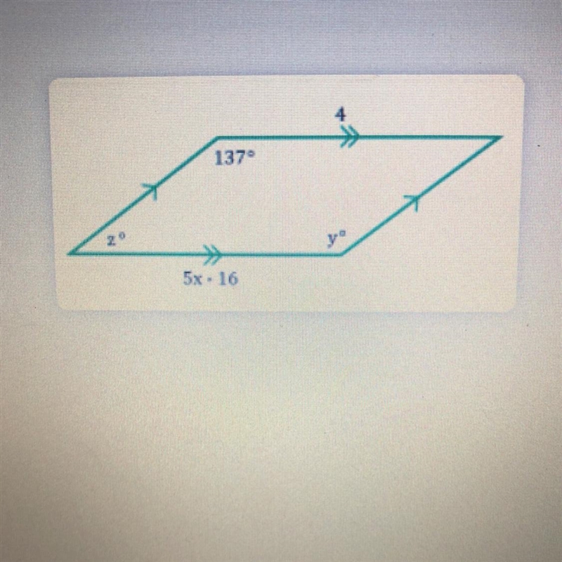 Consider the diagram below. Find the value of x Enter each line of work as an equation-example-1