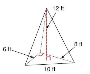 Find the volume of the pyramid-example-1