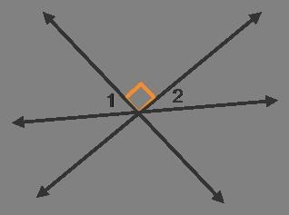 Which statement is true about angles 1 and 2? Angles 1 and 2 are complementary. Angles-example-1