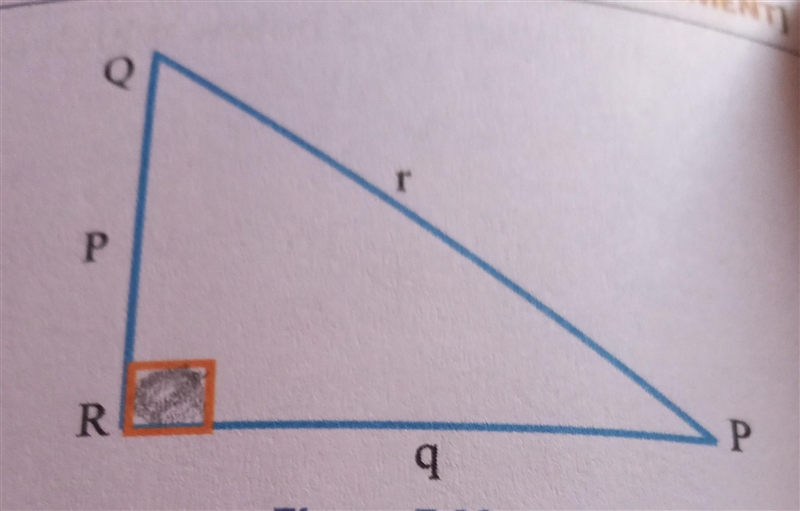 14. Which of the following is true about given APQR given in Figure 7.82 to the right-example-1