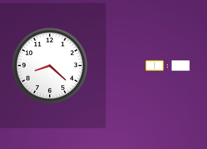 What time is shown on the clock-example-1