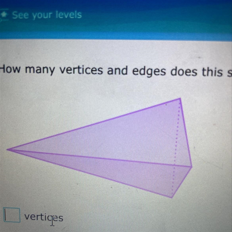 How many vertices and edges does this shape have?-example-1