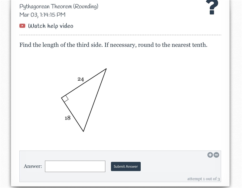 I need HELP ASAP, this is about Pythagorean theorem. HELP ASAP NOWWWW!!!!1111-example-1