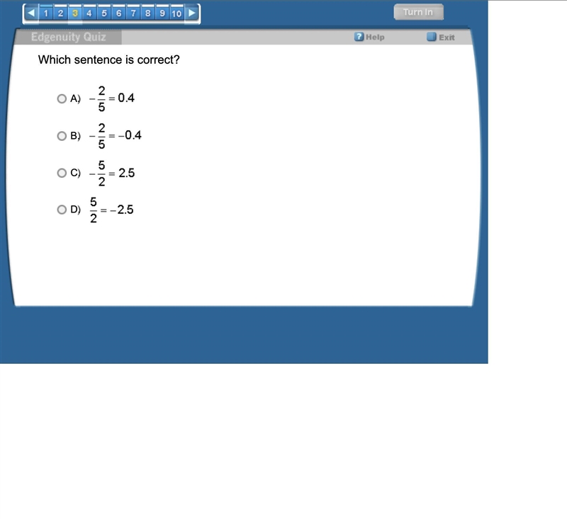 Which sentence is correct?A.B.C.D.-example-1