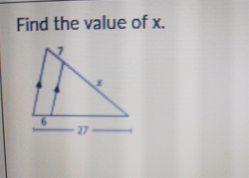 Find the value of x.​-example-1