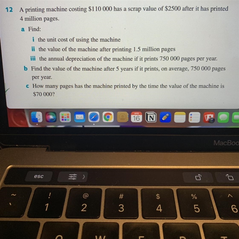 I need help with 12aiii and 12b please!! I don’t know how to work it out on my own-example-1