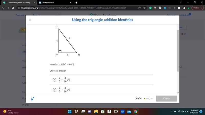 Find sin (ABC + 60) NEED QUICK 100 PPOINTS-example-1