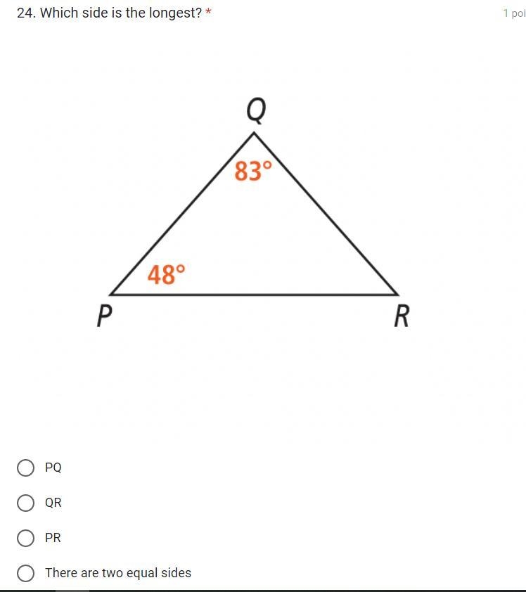 Which side is the longest-example-1