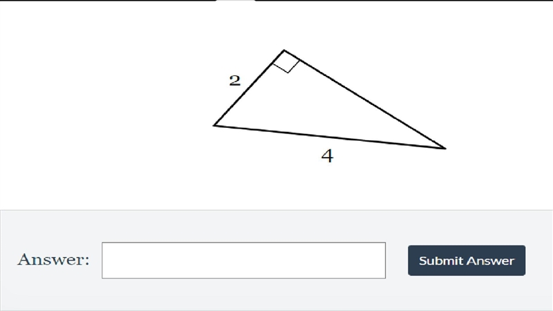 Find the length of the third side. If necessary, round to the nearest tenth Pythagorean-example-1