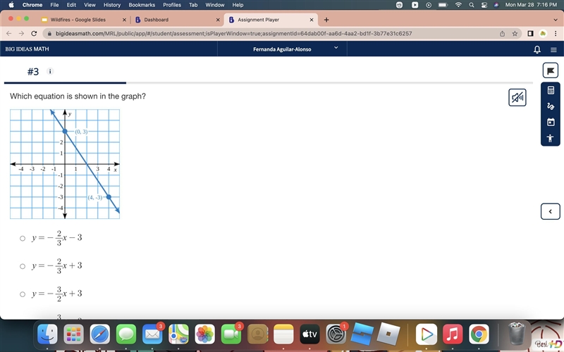 Which equation is shown in the graph?-example-1