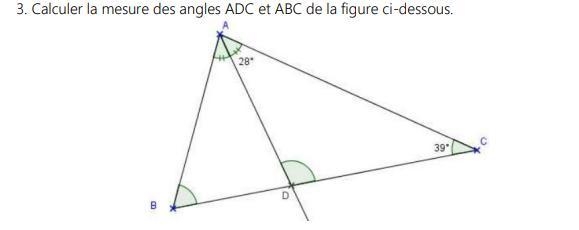 3. Calculer la mesure des angles ADC et ABC de la figure ci-dessous.-example-1