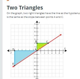 Part E Are the two triangles congruent? Why or why not?-example-1