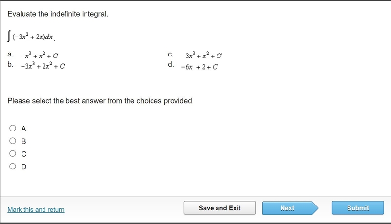 Evaluate the indefinite integral.-example-1