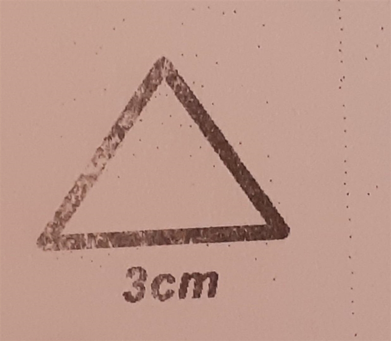 Find the area of the equilateral triangle ​-example-1