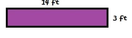 What is the area of this rectangle? 42 sq ft 17 ft 34 ft 52 sq ft-example-1