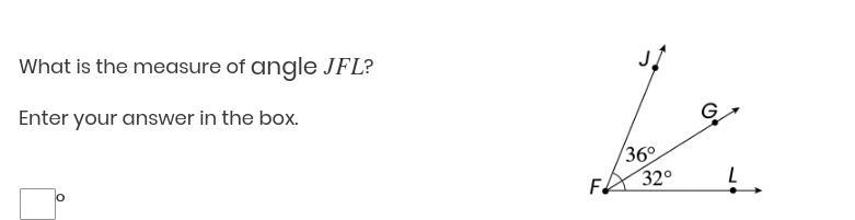 What is the measure of angle JFL?-example-1