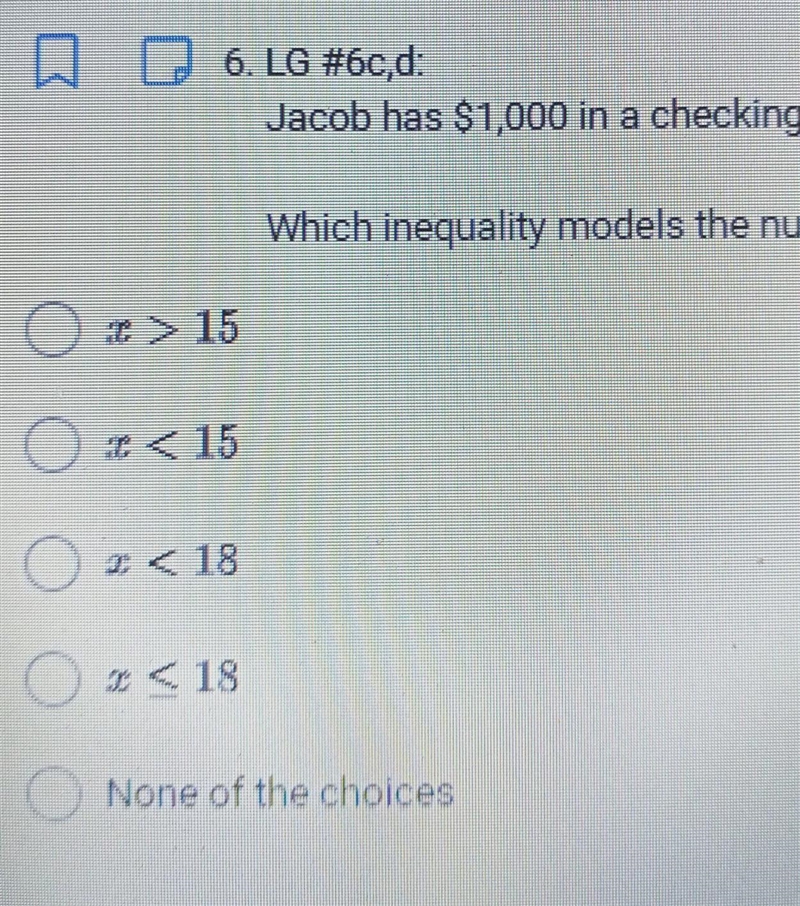 Jacob has $1,000 in a checking account and withdraws $40 each week. His account requires-example-1