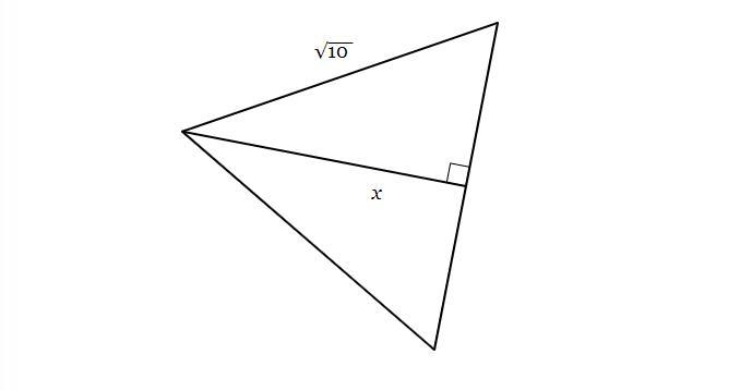 The triangle below is equilateral. Find the length of side x to the nearest tenth-example-1