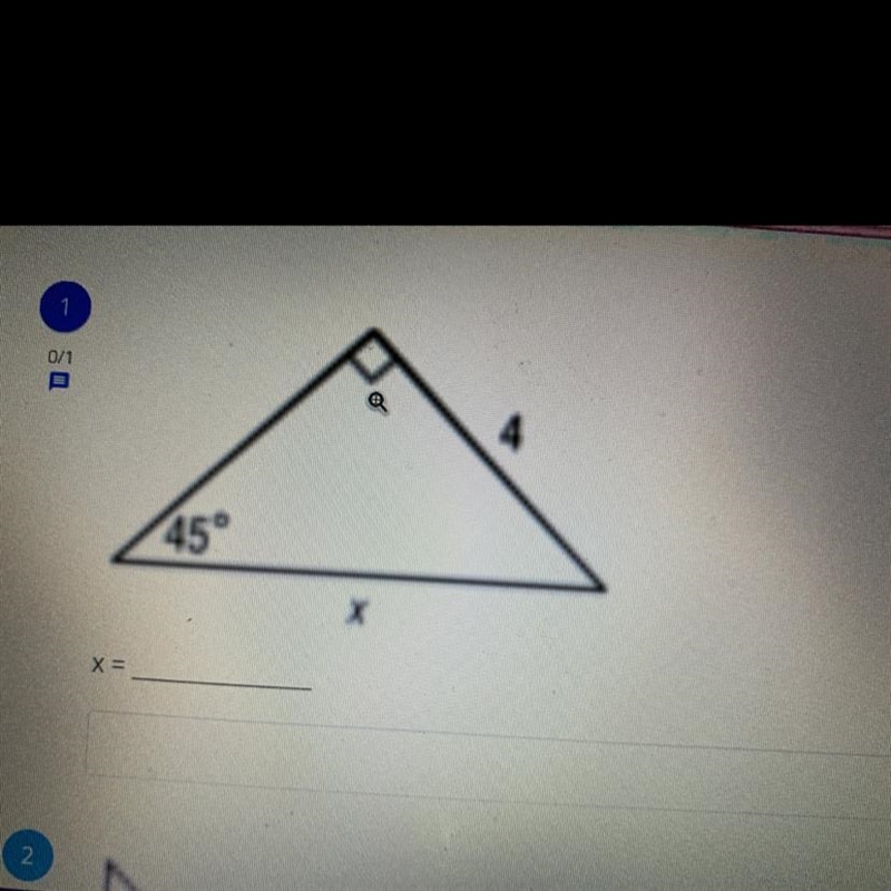 Find x , if someone can help me with all my hw please lmk-example-1