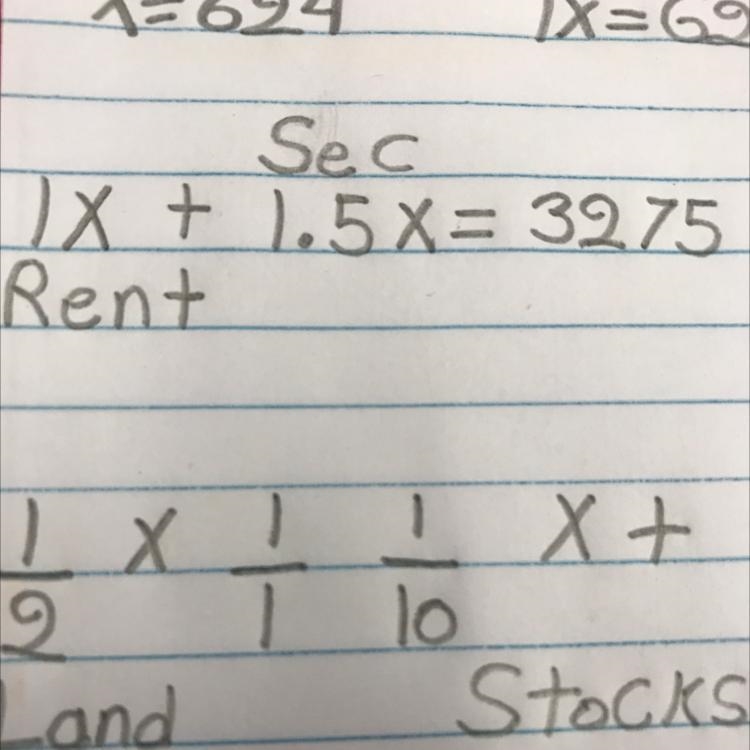 1x+1.5x=3275 What is the answer?-example-1