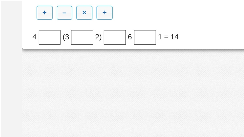 Confused on what operation symbols to put.-example-1