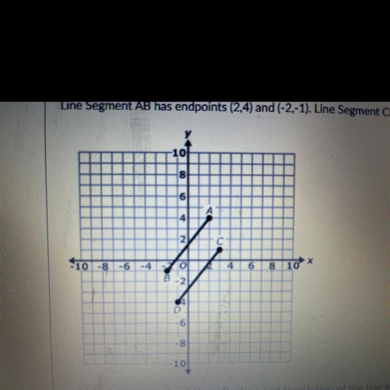 Giselle stars with the two parallel line segments shown. She correctly reflects the-example-1