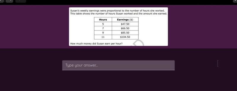 How much did susan earn per hour?-example-1