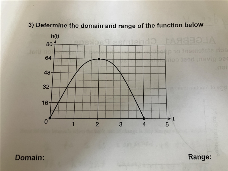 Determine the domain and range-example-1