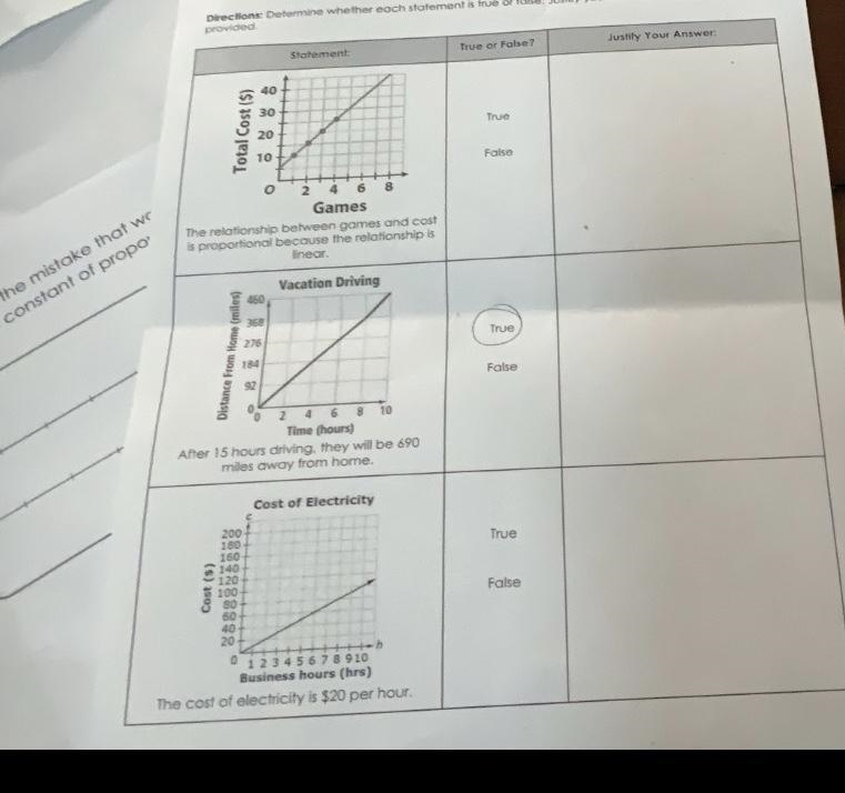 True or false for 1 and 3-example-1