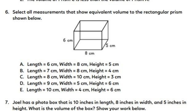 PLEASE HELP ASAP DUE 11:59 TODAY PLEASE ANSWER 6 and 7.​-example-1