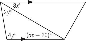 3. Solve for x and y. (4 points) X:___________ Y:___________-example-1