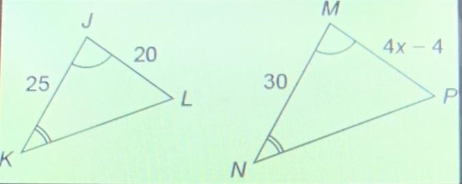 What is the value of x Could someone help me out here and show the work for this question-example-1