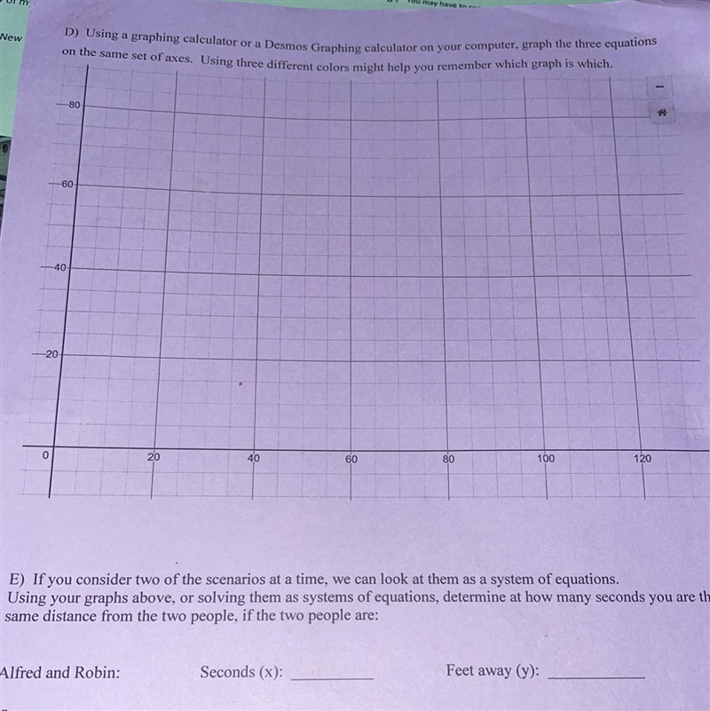 Using the information from the front page, solve problem D. Name all of the points-example-1