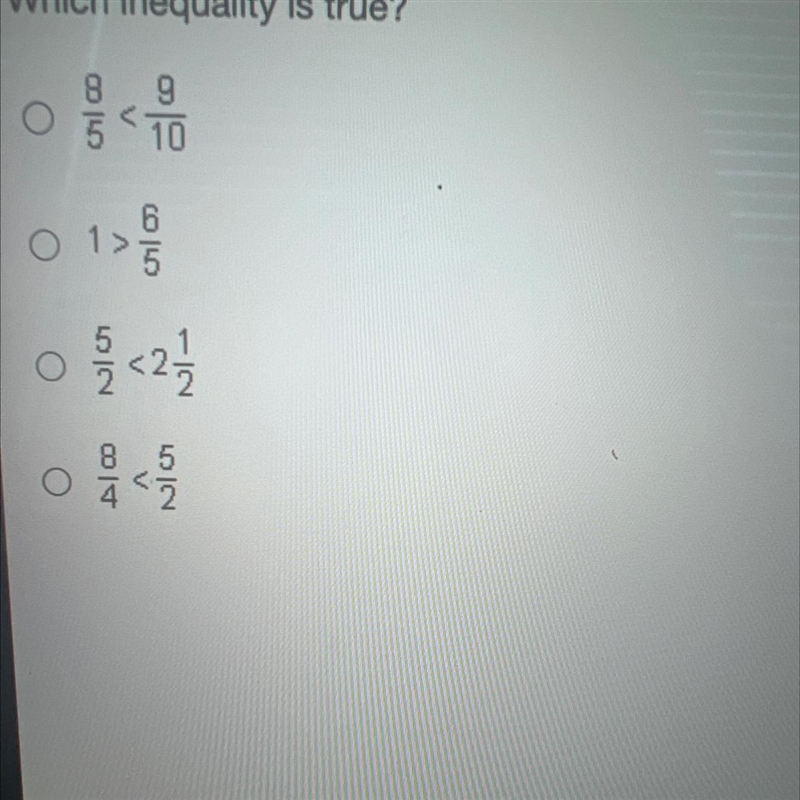 Which inequality is true?-example-1