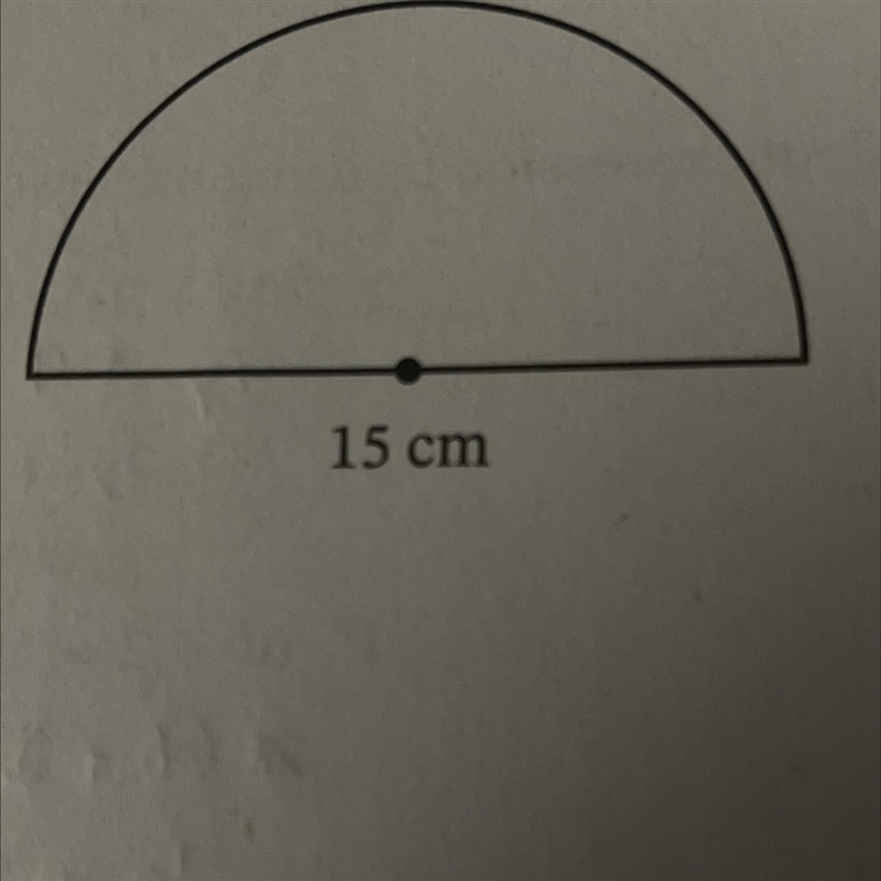 Find the perimeter of the semicircle. Use pi ≈ 3.14.-example-1