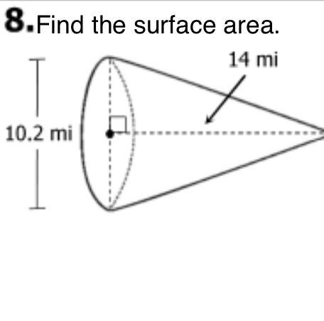 Find the surface area 10.2 mi 14 mi-example-1