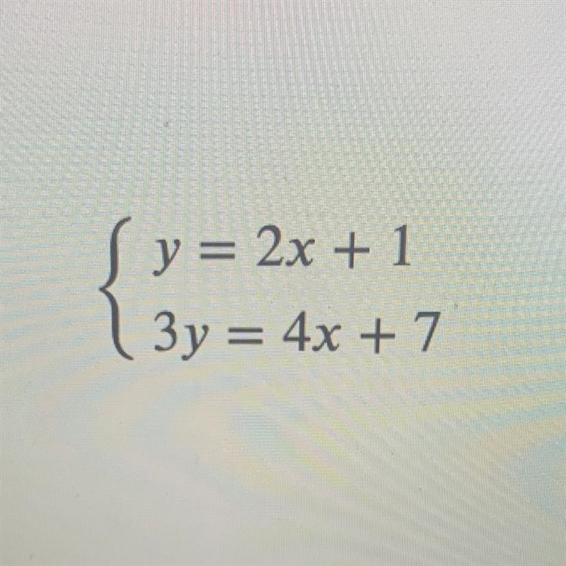 Enter the solution (x, y) to the system of equations shown.-example-1