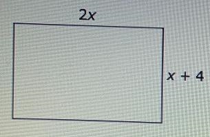 Which expression represents the perimeter of the above rectangle? Simplify!-example-1