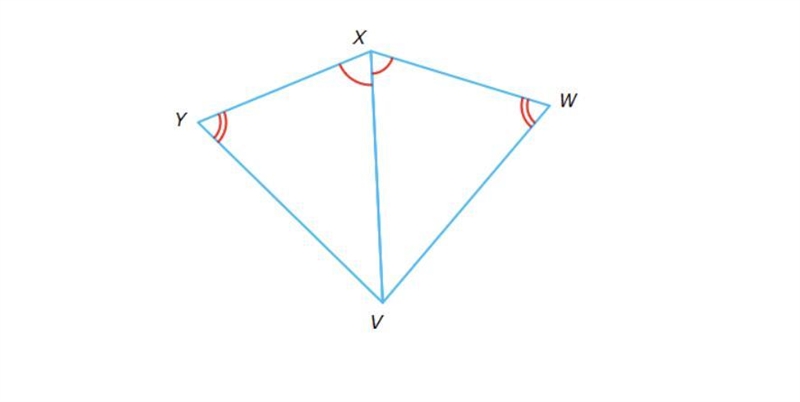 Consider the markings on the triangles. Which congruence theorem could be used to-example-1