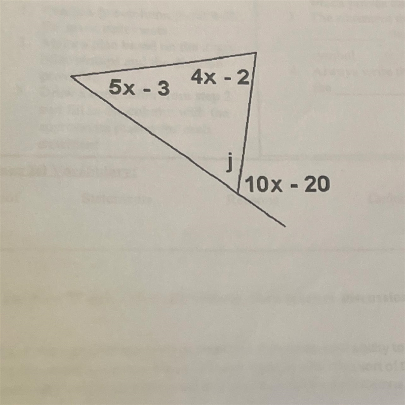 Find the value of j. Show all steps to the solution and give reason to your calculations-example-1