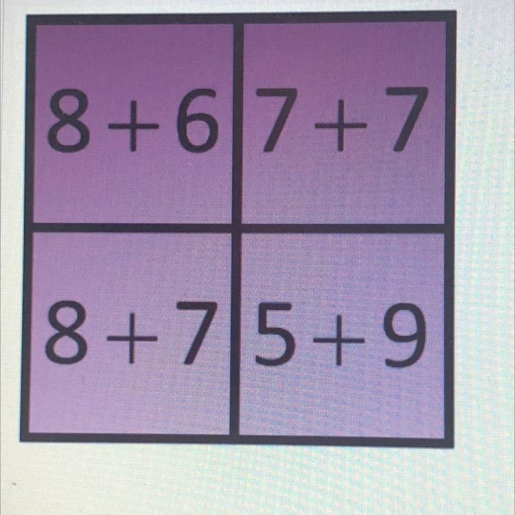 Pick a square that doesn’t belong with the others and explain why you made your choice-example-1