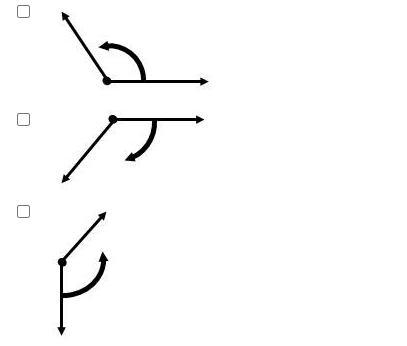 Select all angles that have a negative measure. Someone pls help.-example-3