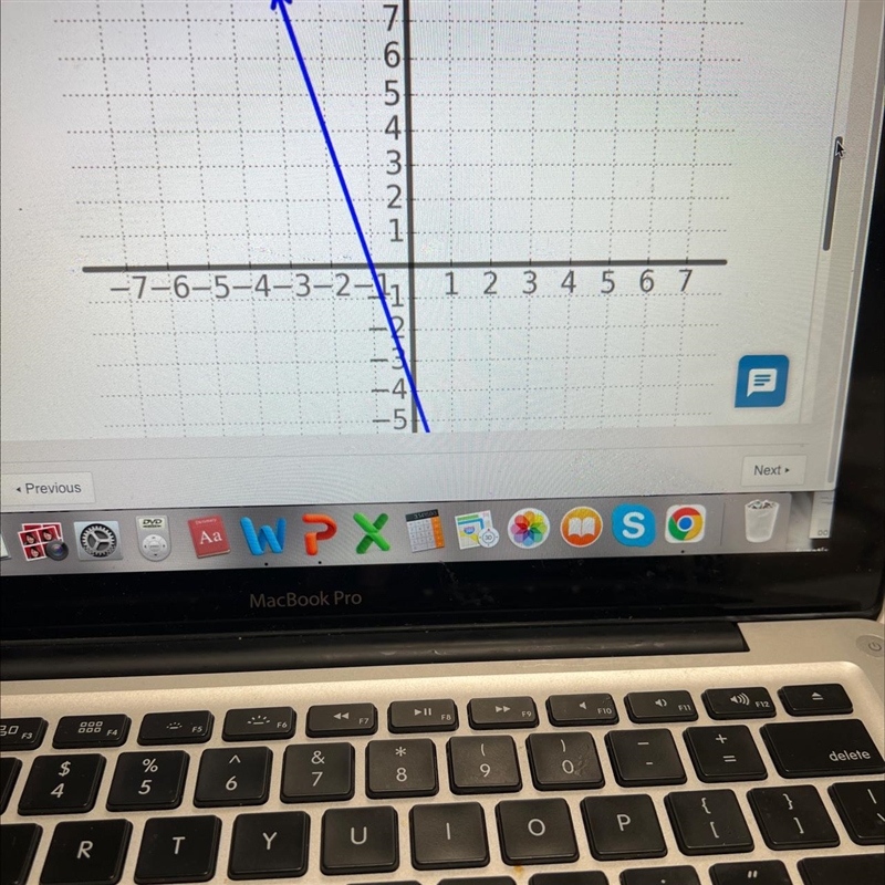 Which of these answer choices gives the equation of the linear function whose graph-example-1