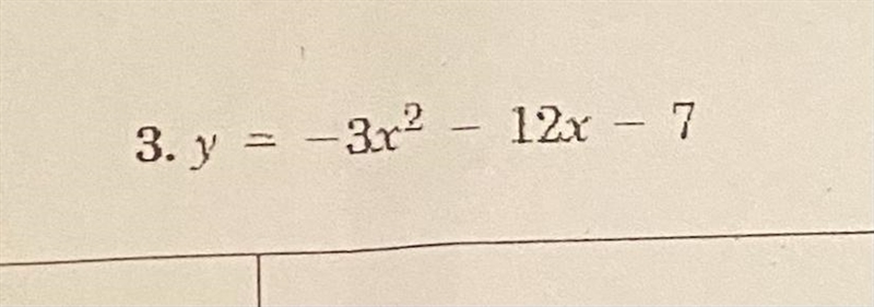 Write each equation in vertex form and find the vertex-example-1